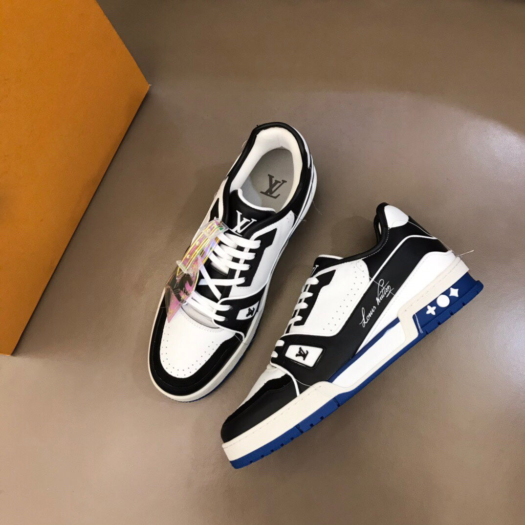 Men's Fashion Luxury V Logo Panda Sneakers