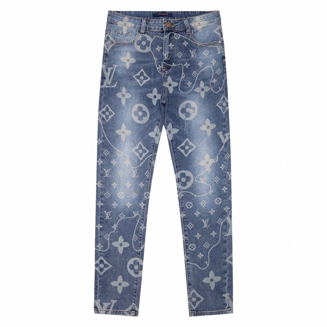 Fashion new trendy men's slim jeans PD1023081424