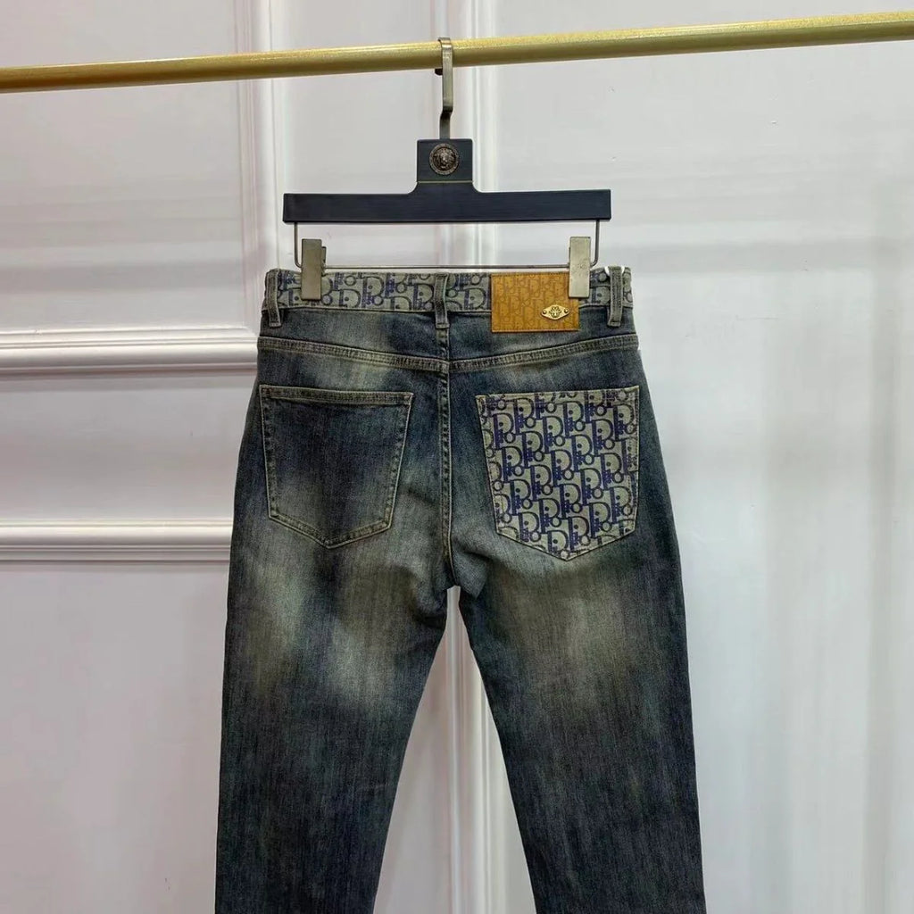 Versatile Elastic Slim Fit Small Leg Jeans 1023112822