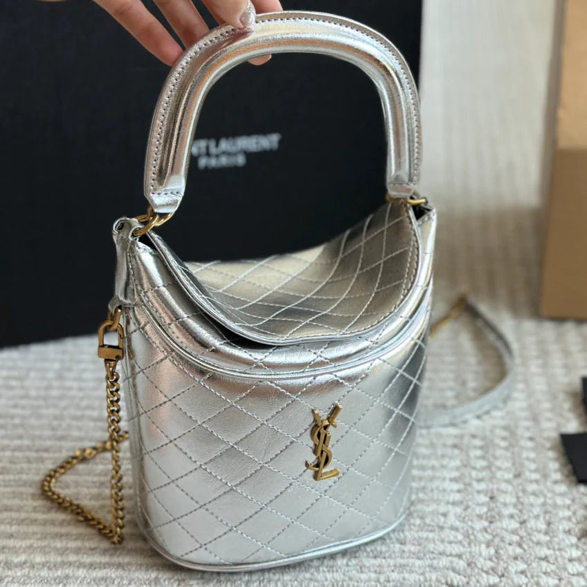 Luxury plaid crossbody bag and bucket bag 1024062808