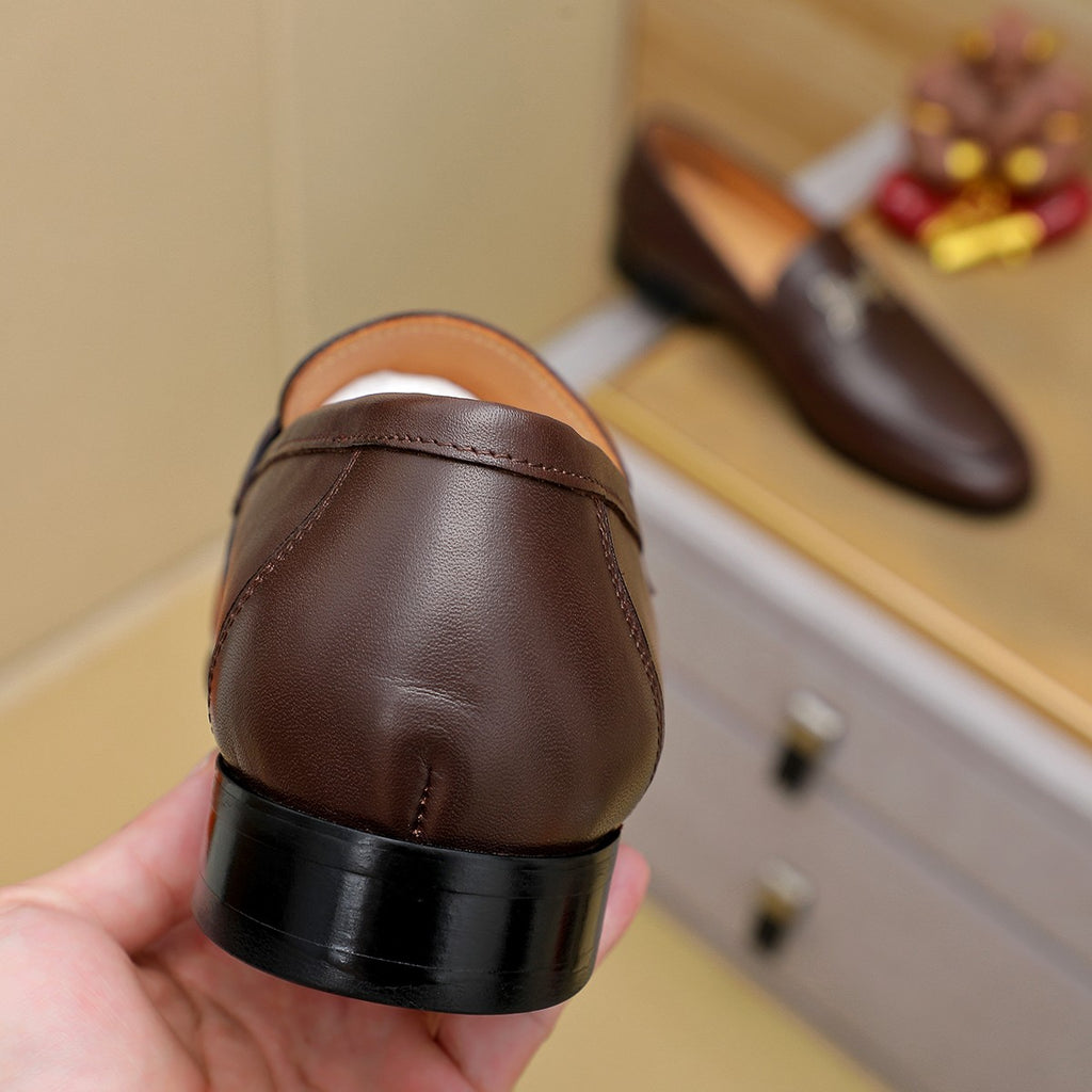 HM Genuine Leather Loafers 26070809