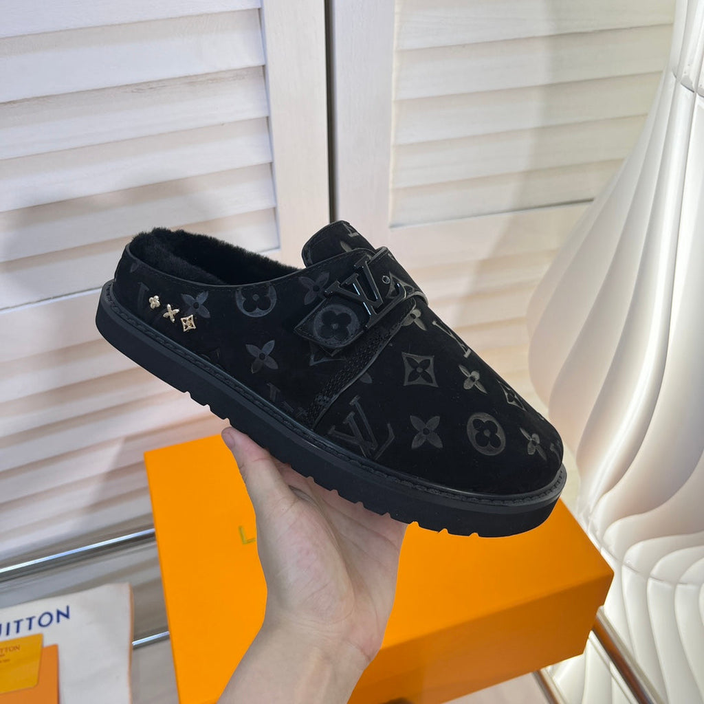 Cashmere Flat Slippers XC0823071708