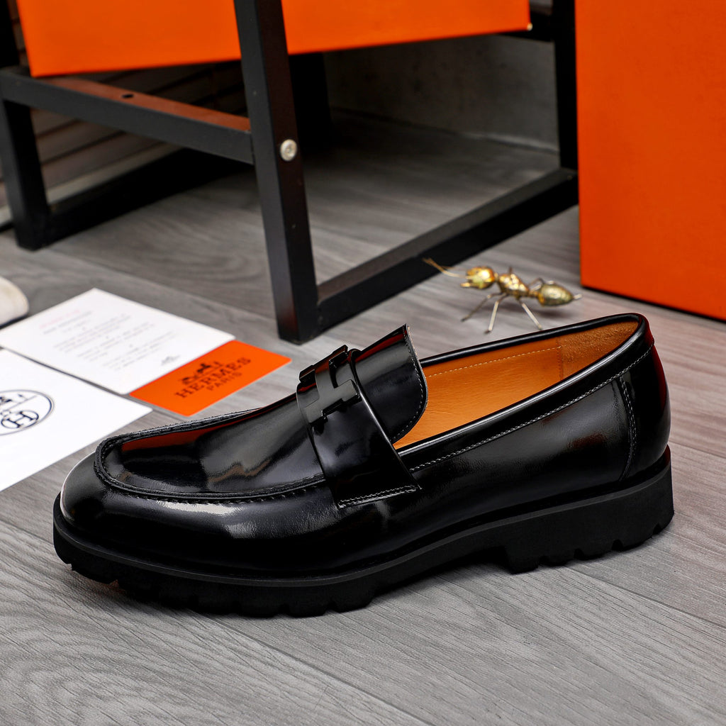 HM Business slip-on leather shoes 26070810