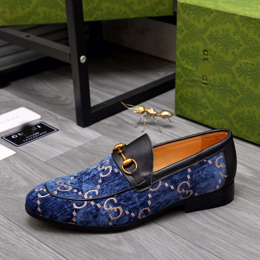 Blue G Print Shoes
