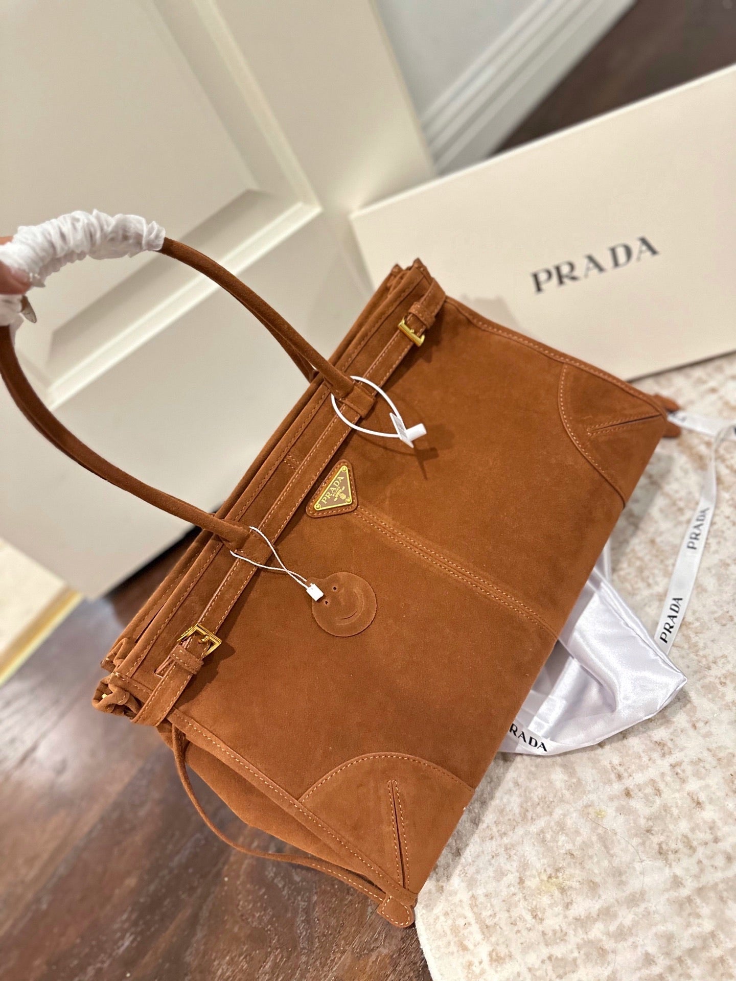 PD Bonnie Suede handbag 1825122505