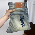 Men's Fashion Slim-Fit Straight-Leg Jeans 1026062917