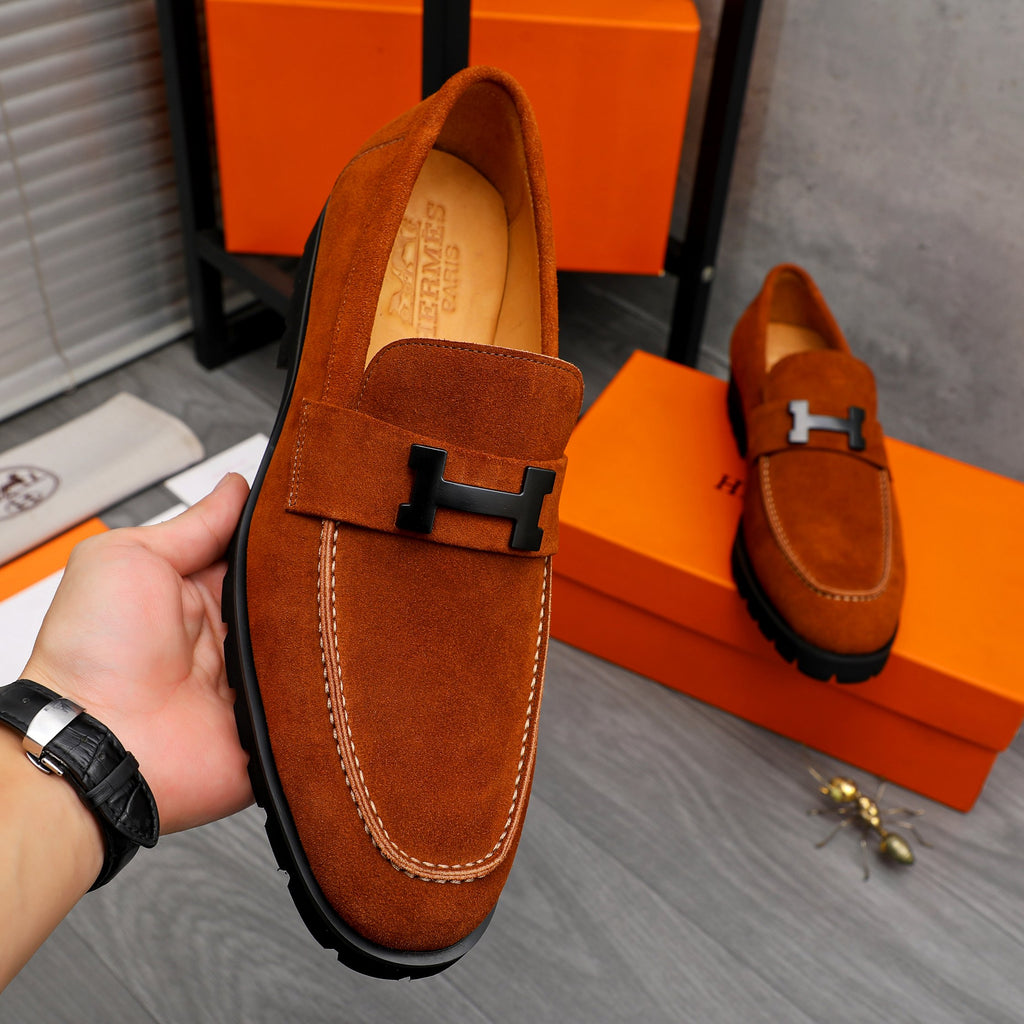 HM Business slip-on leather shoes 26070811