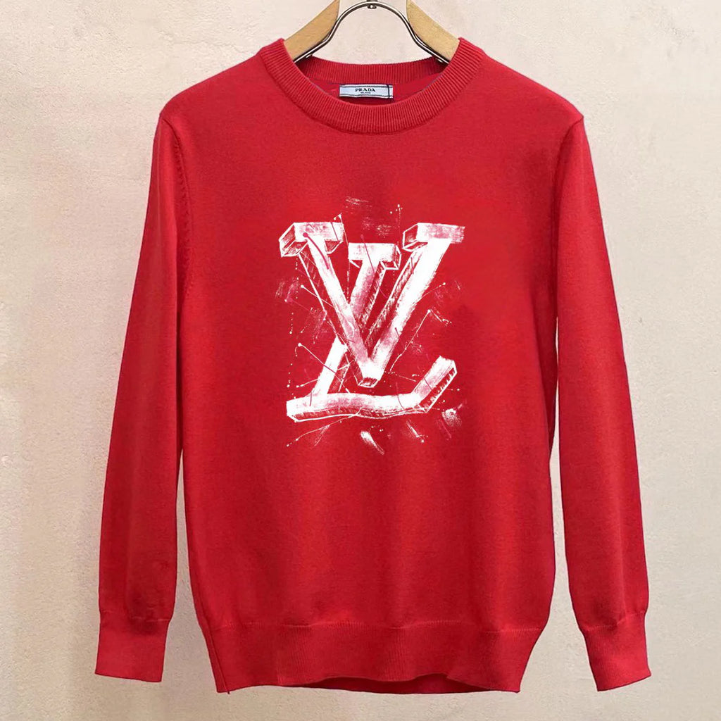 Classic Crew Neck Wool Sweater 1025101719