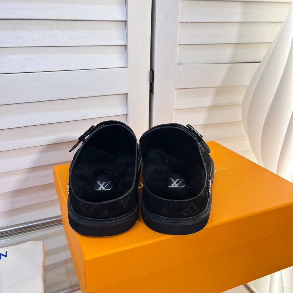 Cashmere Flat Slippers XC0823071708