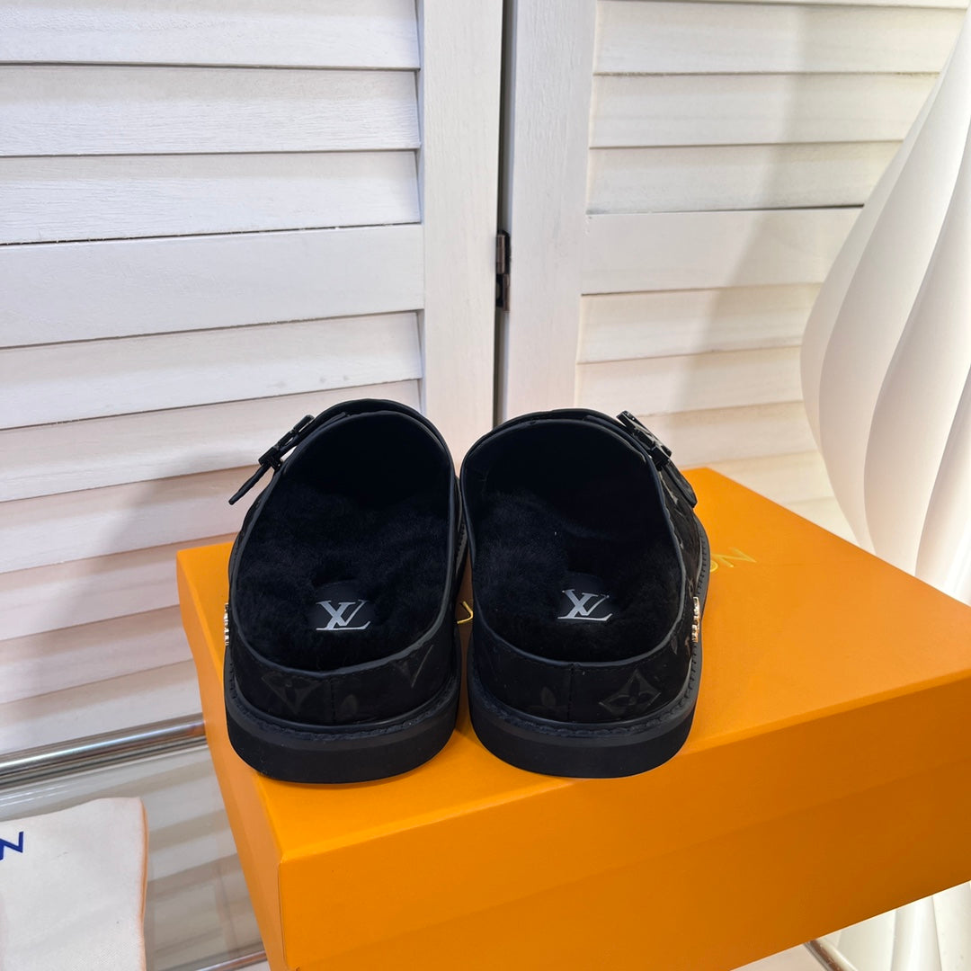 Cashmere Flat Slippers XC0823071708