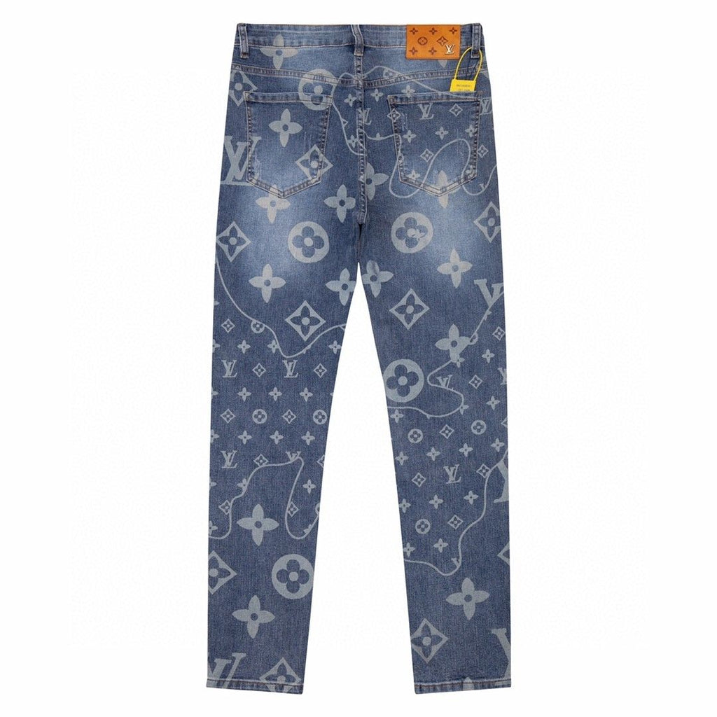 Fashion new trendy men's slim jeans PD1023081424