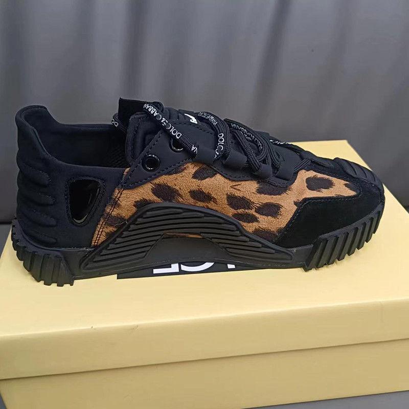 Fashion Casual Sneakers Breathable Leopard Print Sports Shoes 1024030401