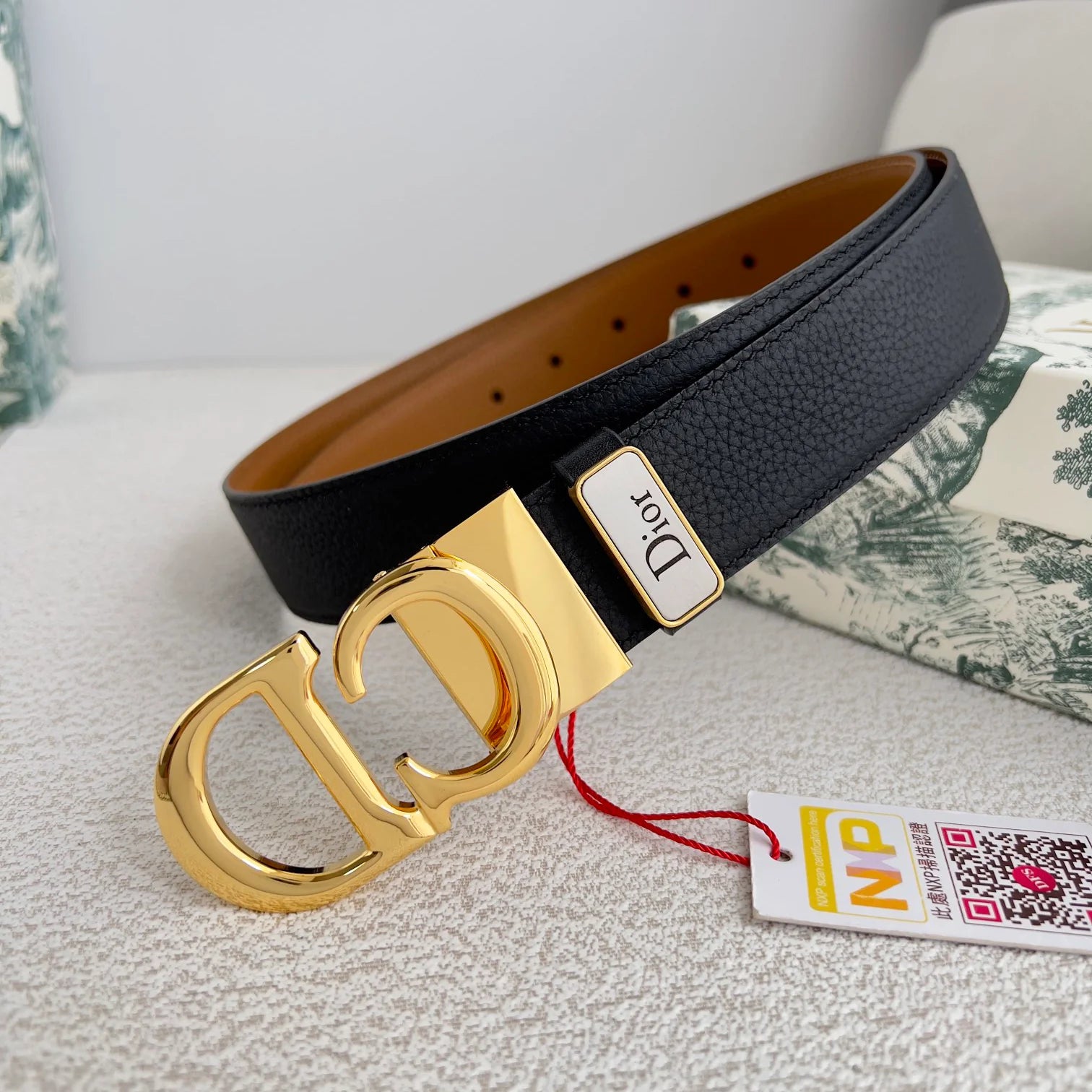 New fashion and versatile printed belt 1025030605