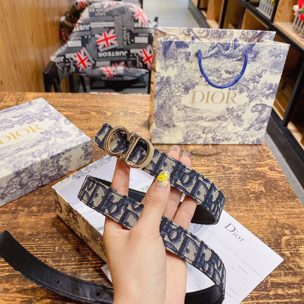 High quality new belt with D！or logo