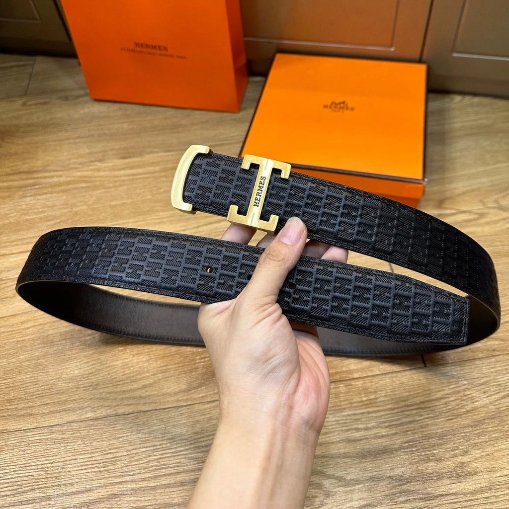 HS Luxury Genuine Leather Men’s Belt 1025010813