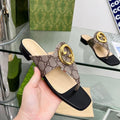 Fashion new Flip-flops square head sandals PD10062643