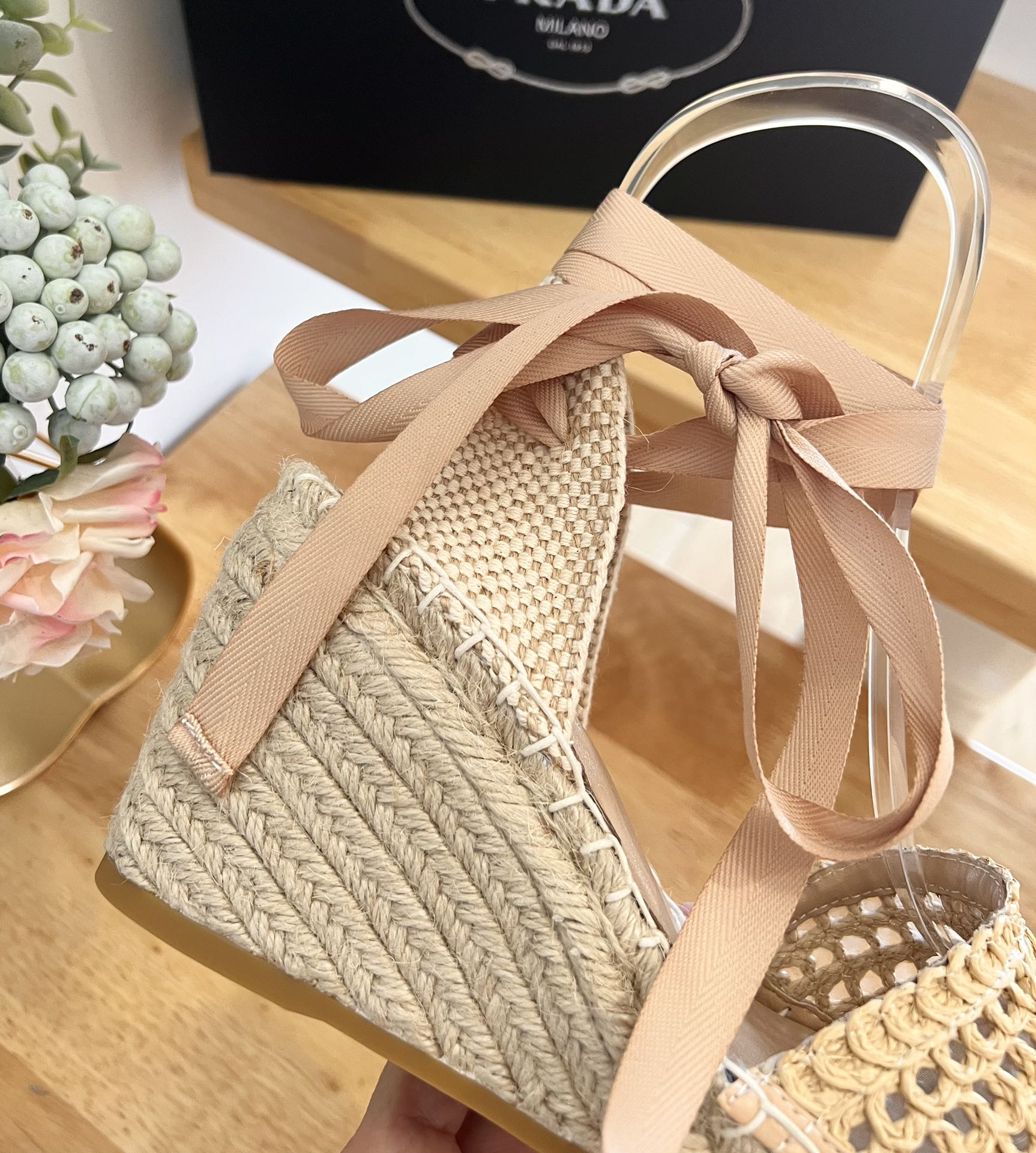 P Espadrille Wedges 1825031910