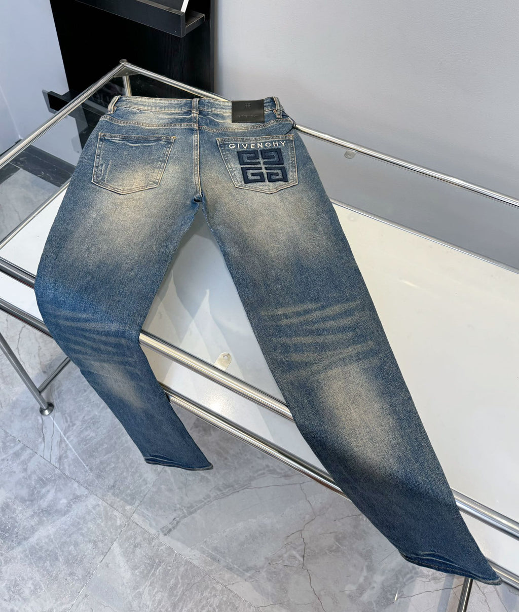 GIV Washed stretch jeans 1824103010