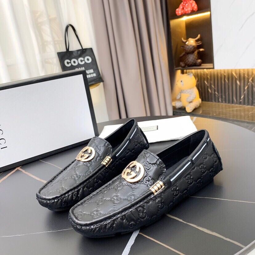 Men's embossed loafers 1824053101