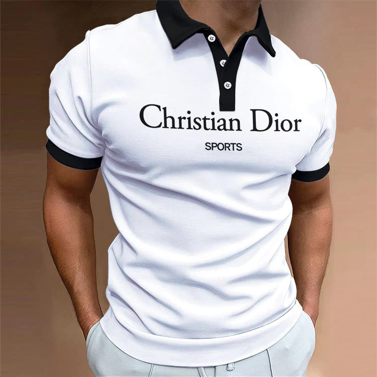 Men's Summer Fashion Printed Polo Shirts 3D1024041728