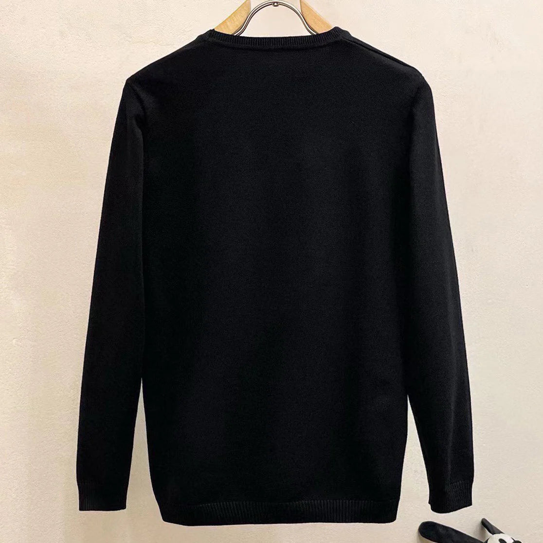 Classic Crew Neck Wool Sweater 1025101719