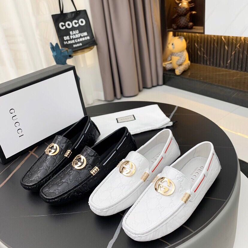 Men's embossed loafers 1824053101