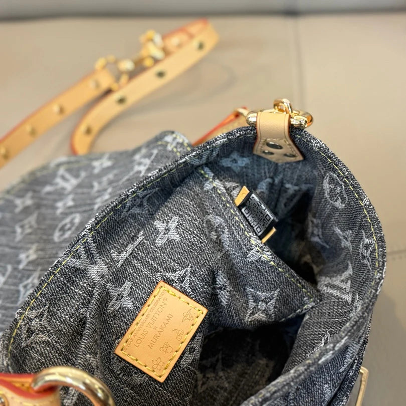 Denim ingot underarm bag 1425121912