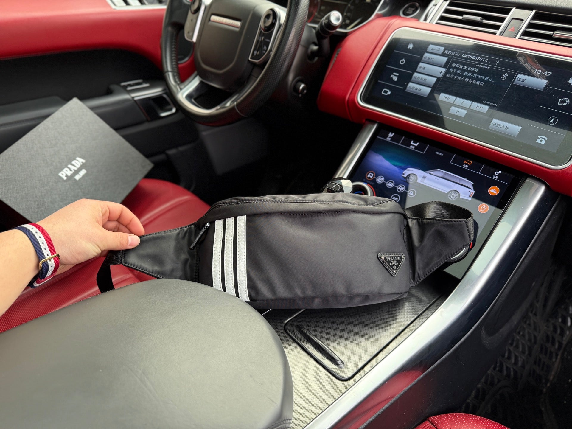 P nylon waist bag 1825052322