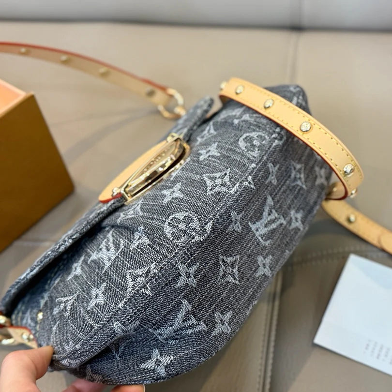 Denim ingot underarm bag 1425121912