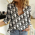 Limited edition fashionable and versatile women's linen shirt WB1023110328