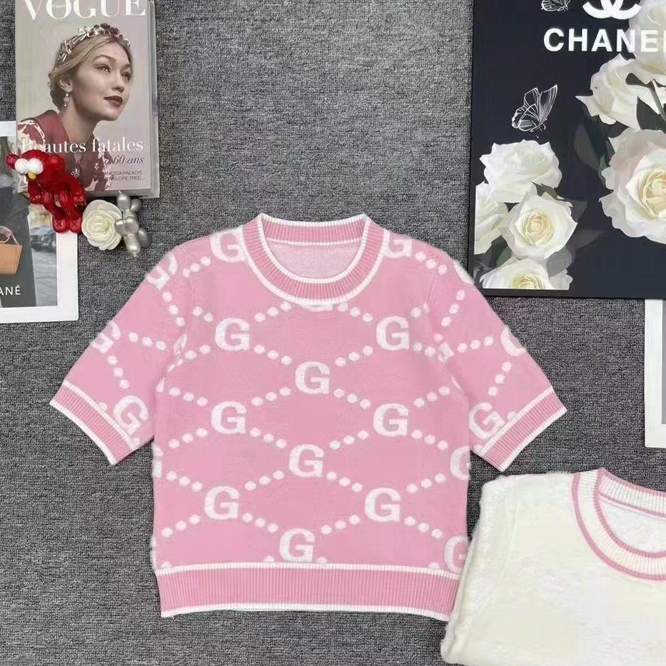 New Fashion Casual Knitwear Short Sleeves 1024022612
