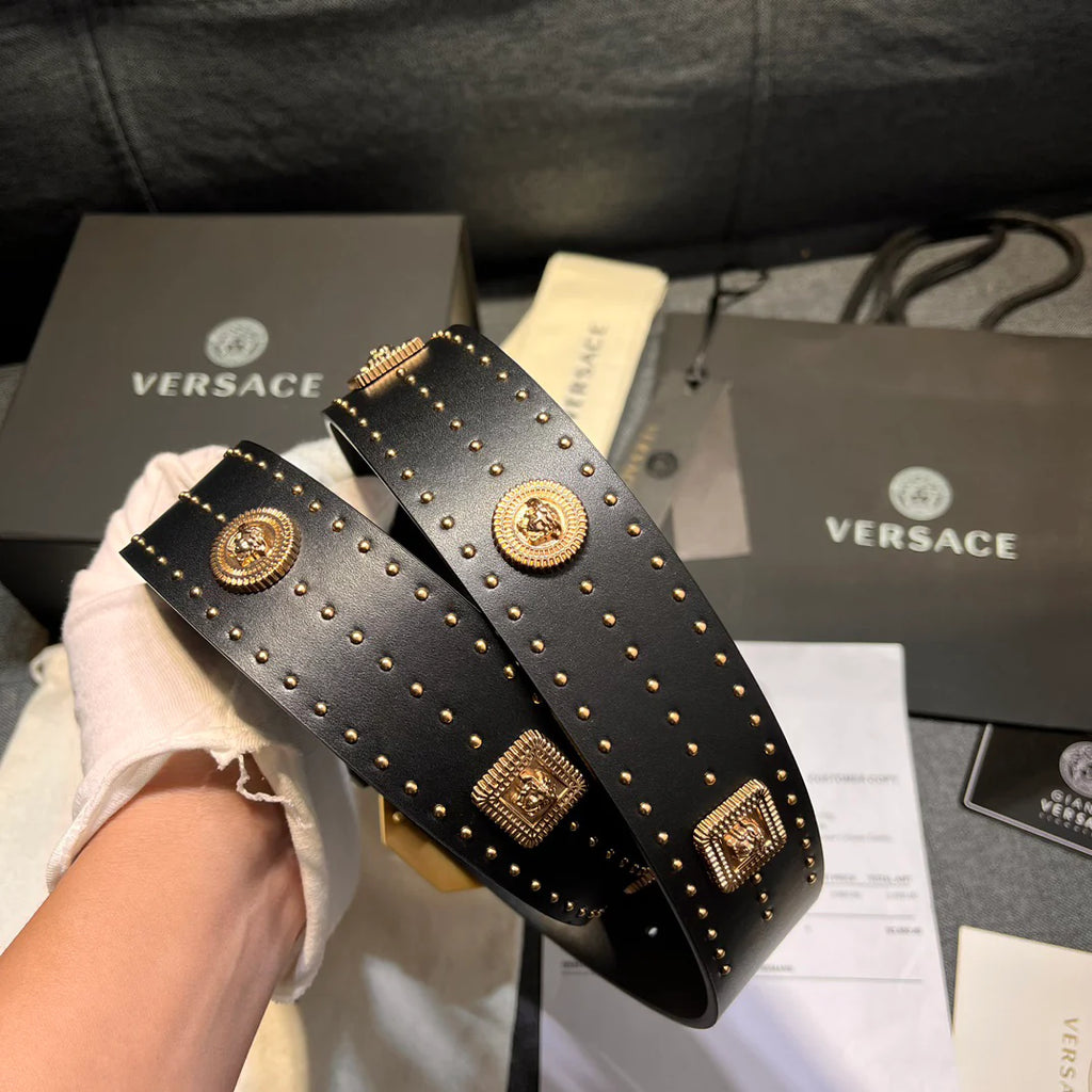 New Fashion Crystal Rivet Belt 1025030601