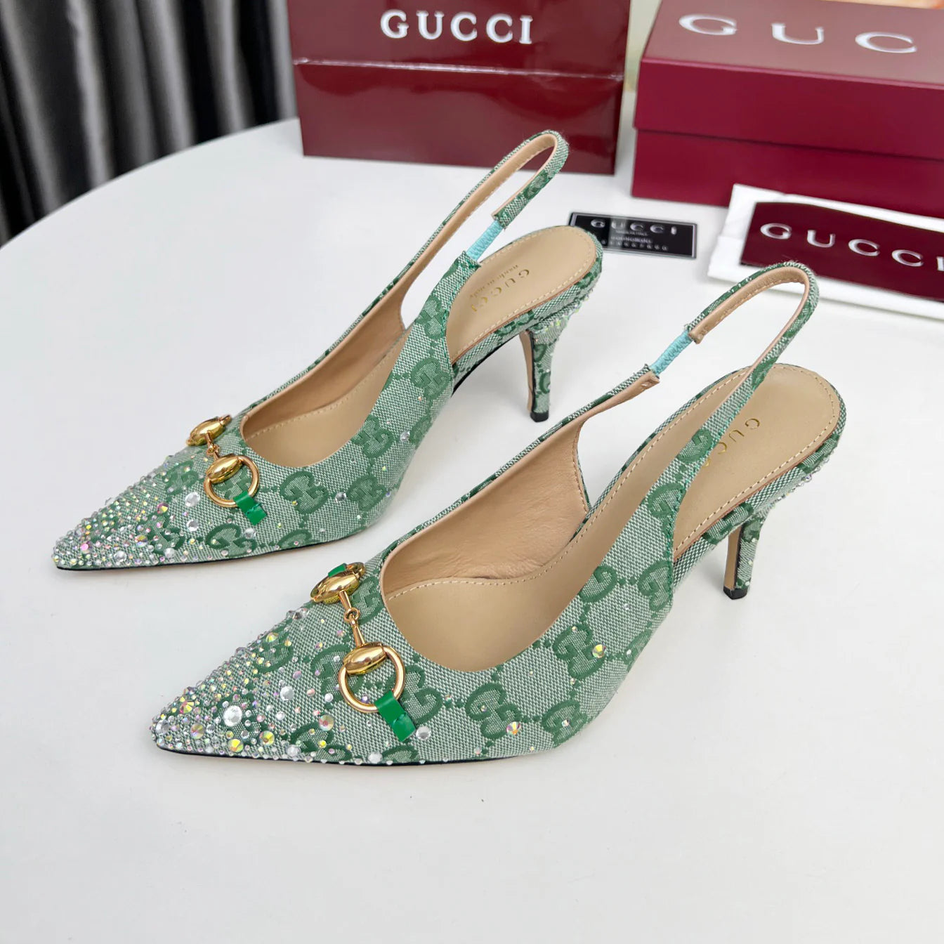 New rhinestone high heels 1025062010