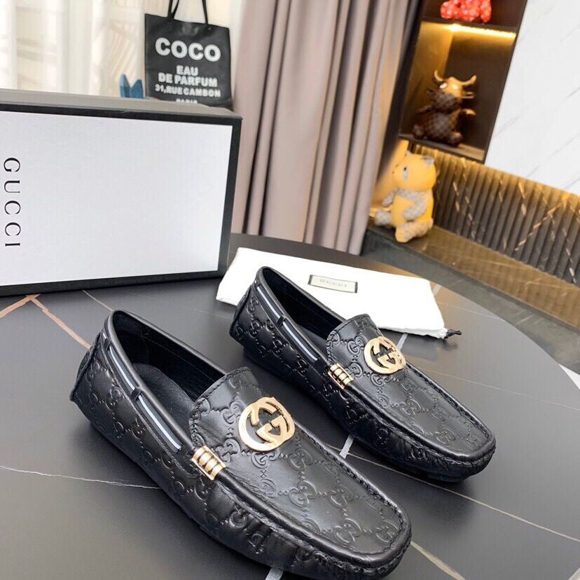 Men's embossed loafers 1824053101