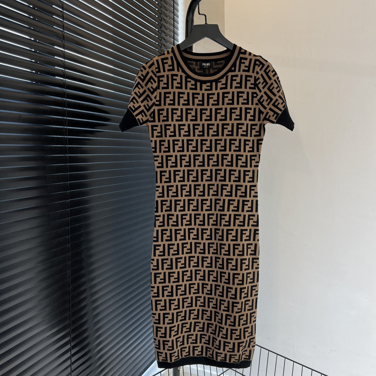 F Stretch knit dress 1825032703
