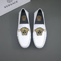 Luxurious white versatile loafers 1024052919