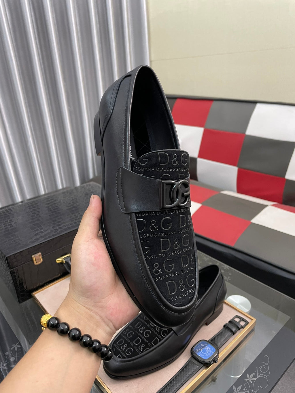 DG24ss new printed loafers 0724060409