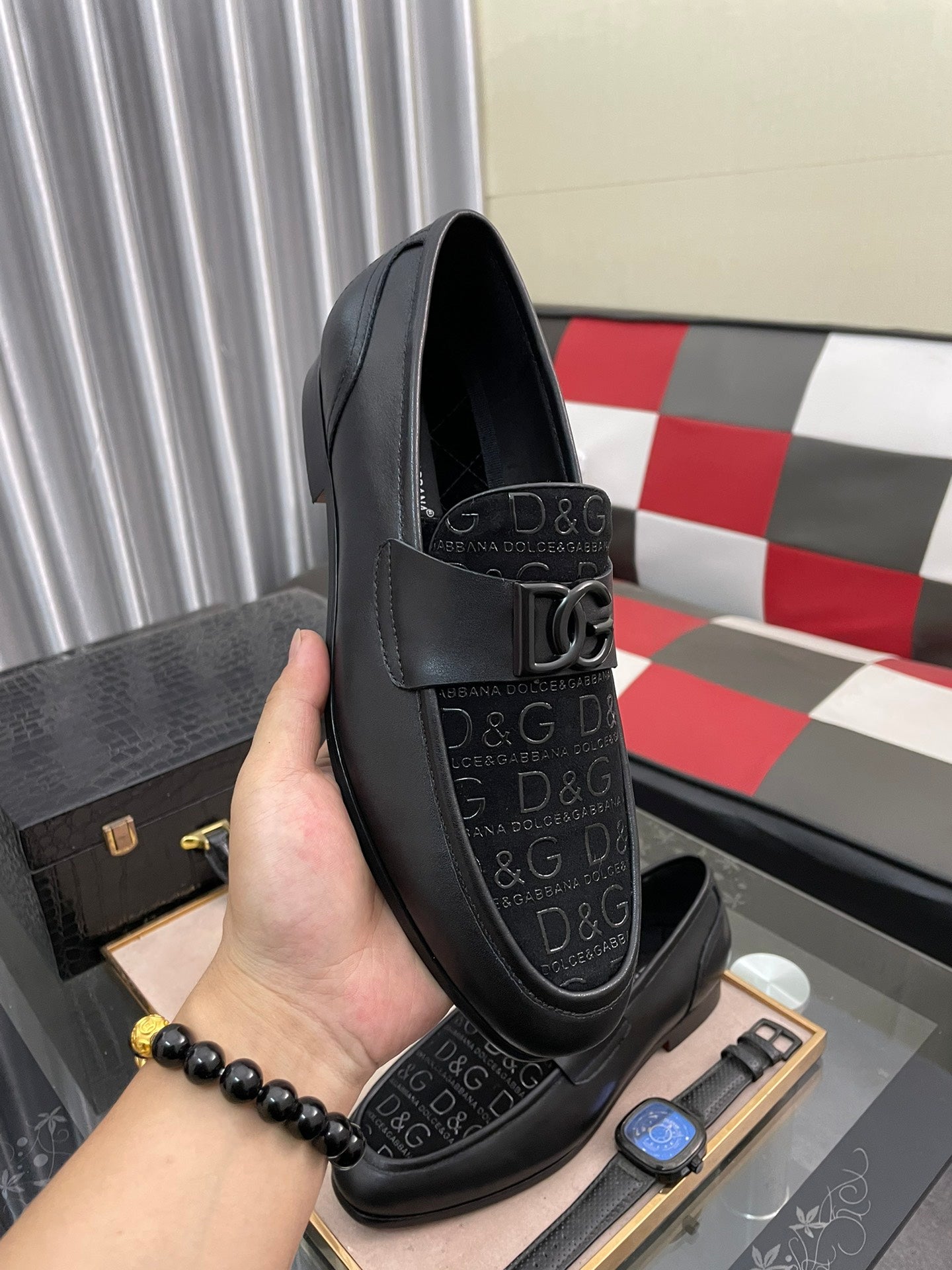 DG24ss new printed loafers 0724060409