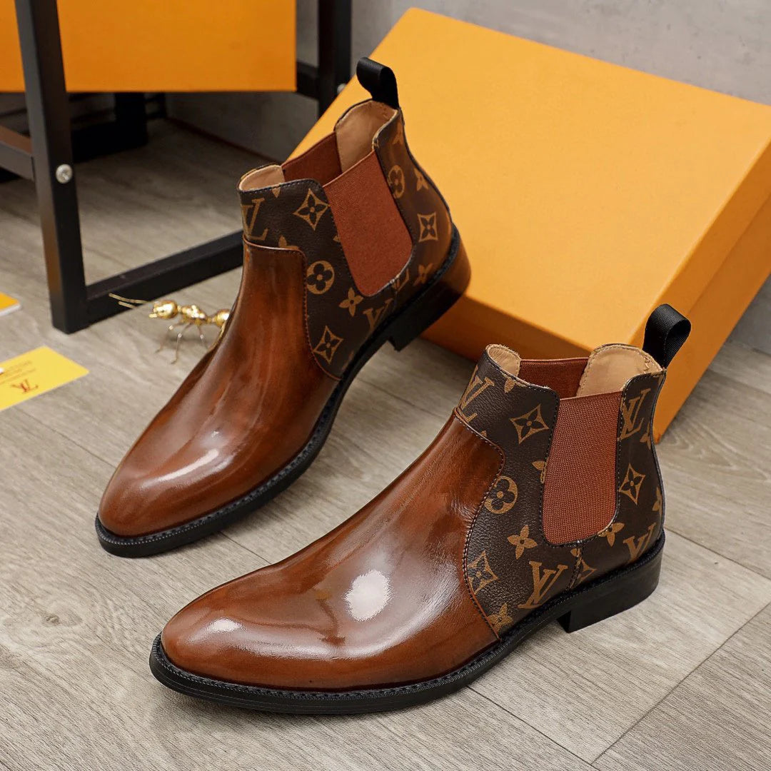 Versatile fashionable casual shoes with classic patterns 10240206TJ04