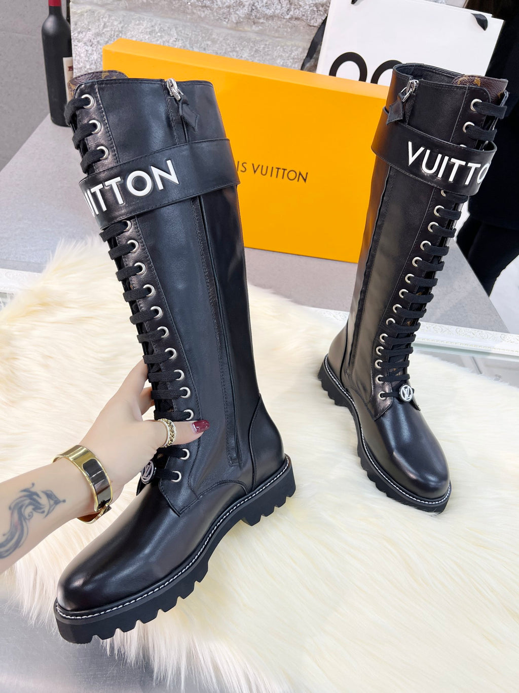 L 24 autumn and winter adjustable Velcro boots 1824112601