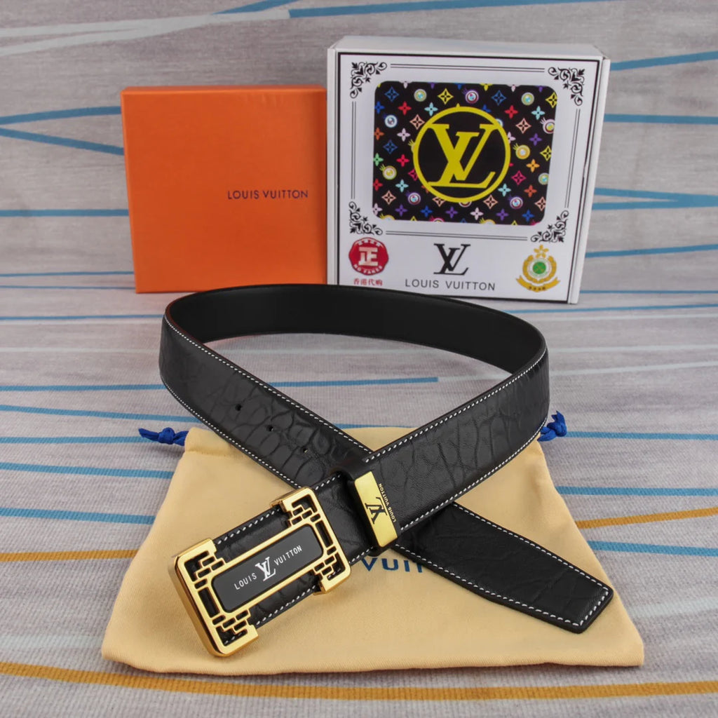 L Luxury Genuine Leather Men’s Belt 1025010727