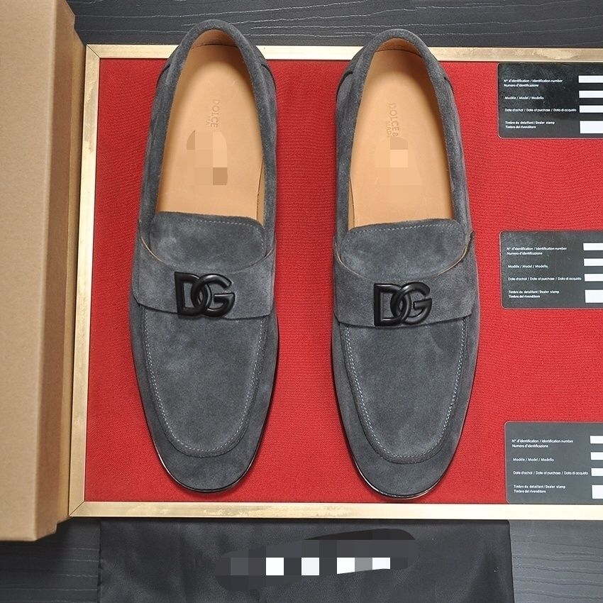 Classic matte casual leather shoes 1024111318
