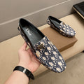 Classic letter-printed loafers 1824040711