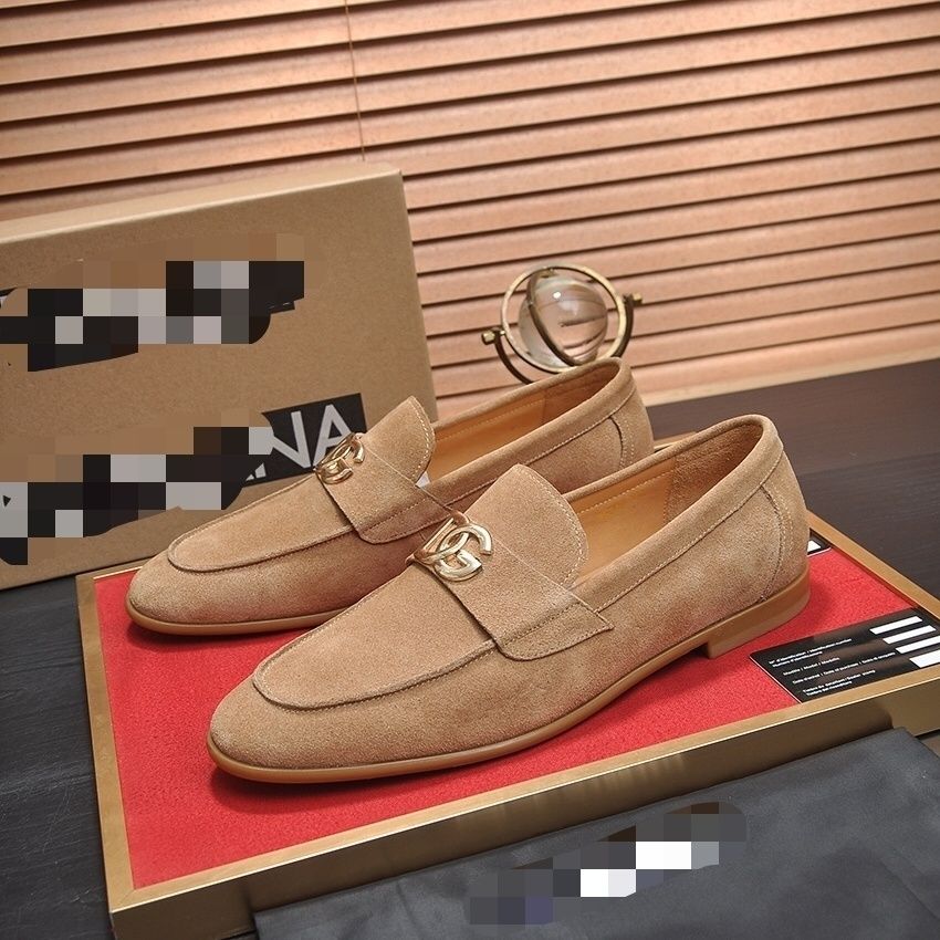 Classic matte casual leather shoes 1024111318