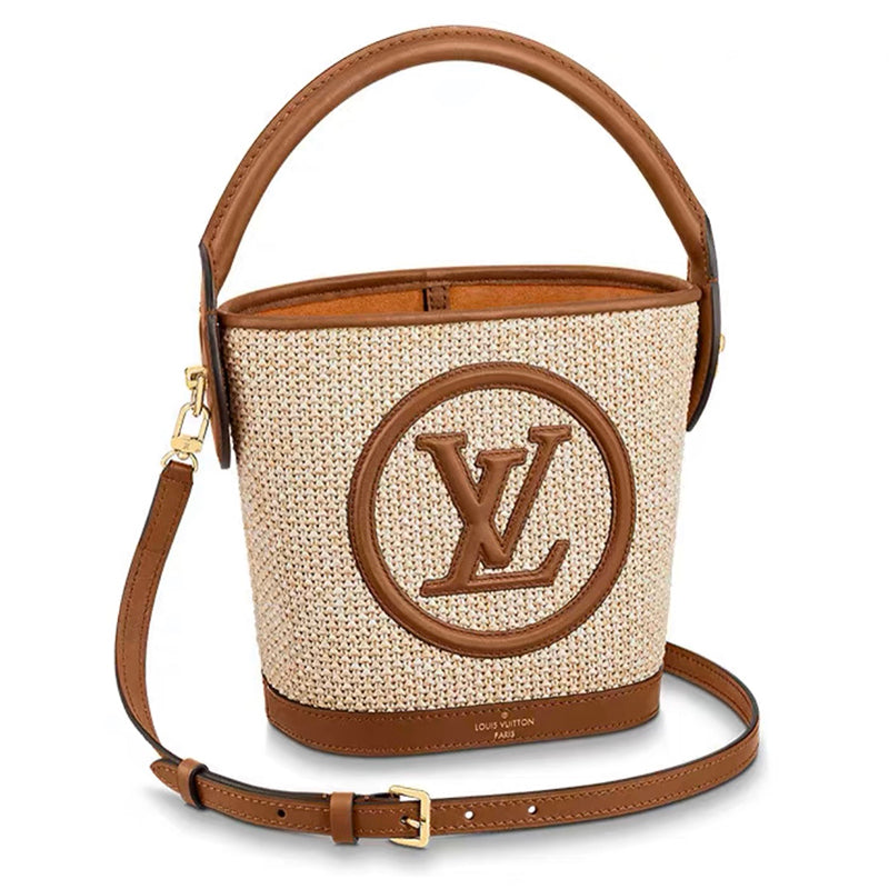 New straw woven bucket bag WLF10051907