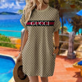 Pemium Short Sleeve Pocket Dress 3D1025030424