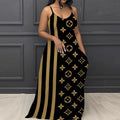 Classic Pint V-Neck Pocket Cami Dress 3D1025070706