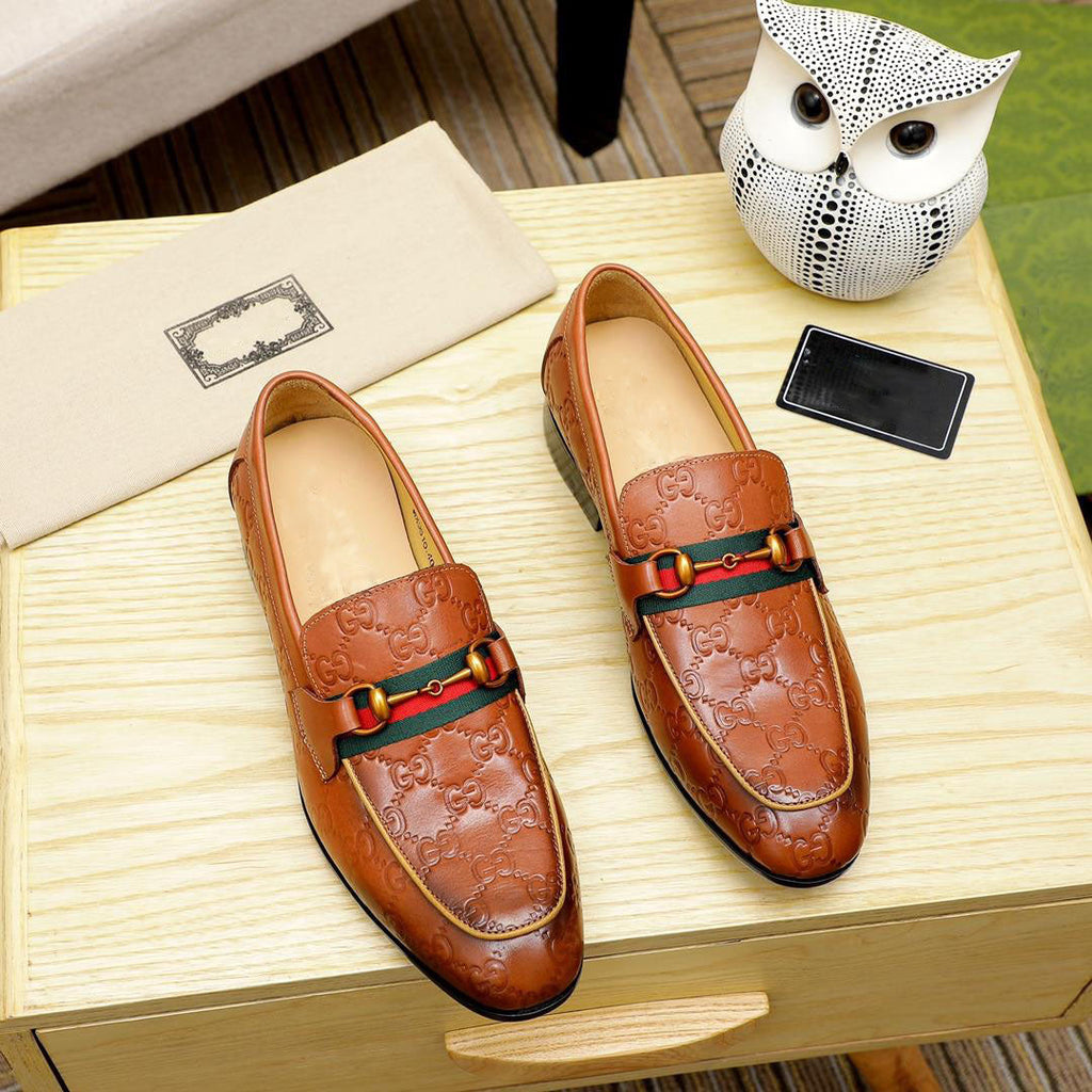 Classic Fashion Lace-Up Presbyopia Double Button Loafers
