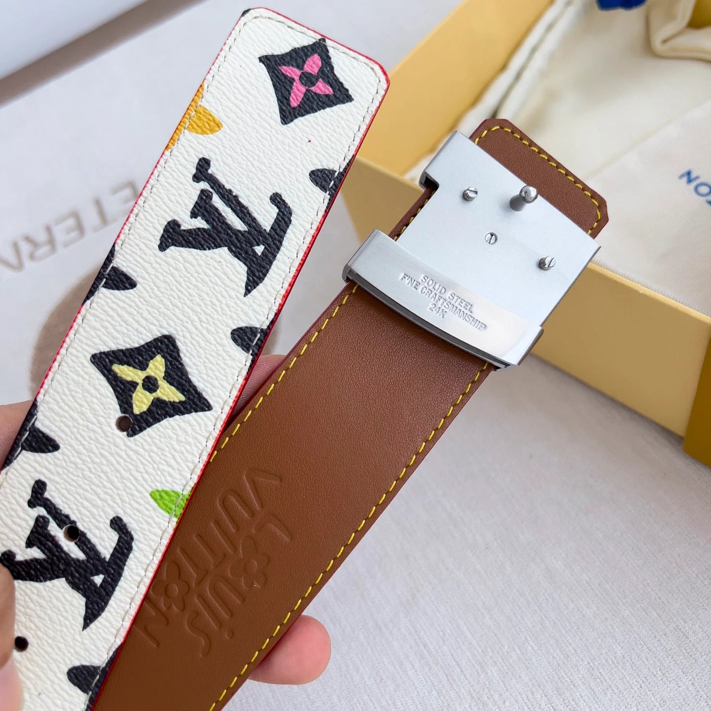 Luxury Genuine Leather Men’s Belt 1025010701