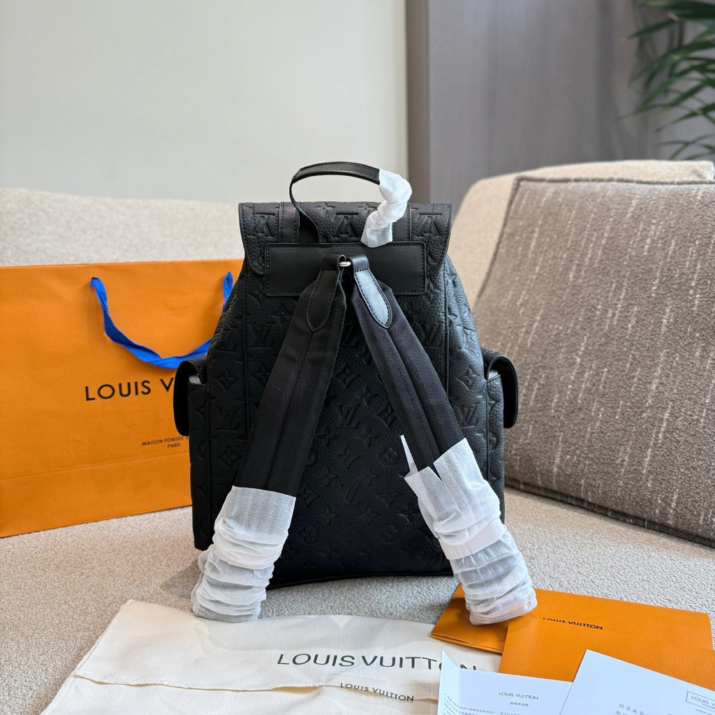 V CHRISTOPHER embossed backpack 1825102205